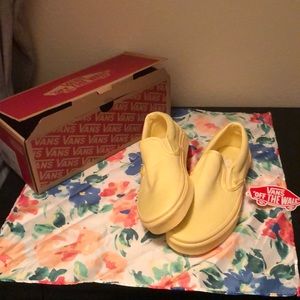 Vans classic slip on (NEVER WORN, PRICE IS FIRM)